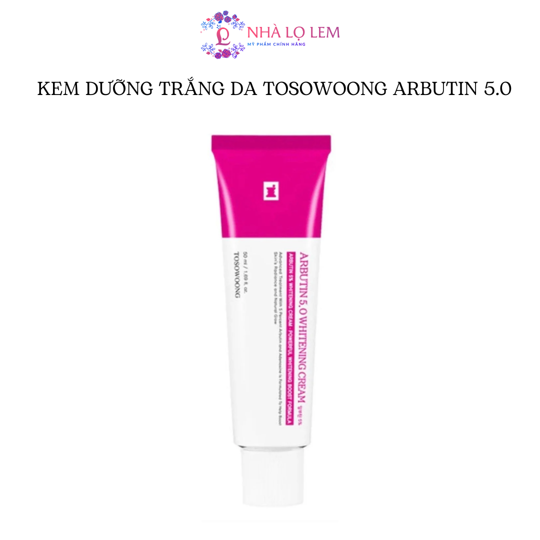 KEM DƯỠNG TRẮNG DA TOSOWOONG ARBUTIN 5.0