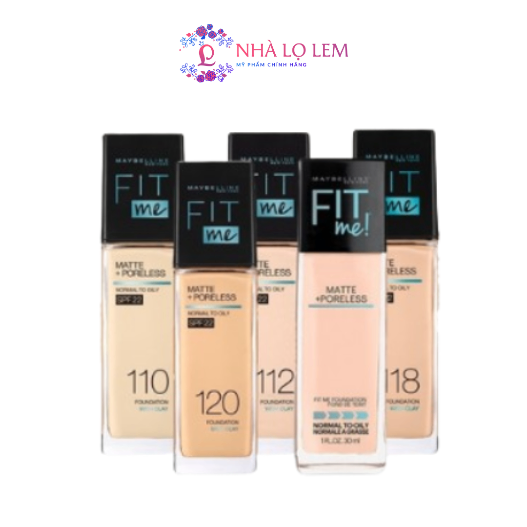 Kem Nền Maybelline Fit Me Matte+Poreless SPF22