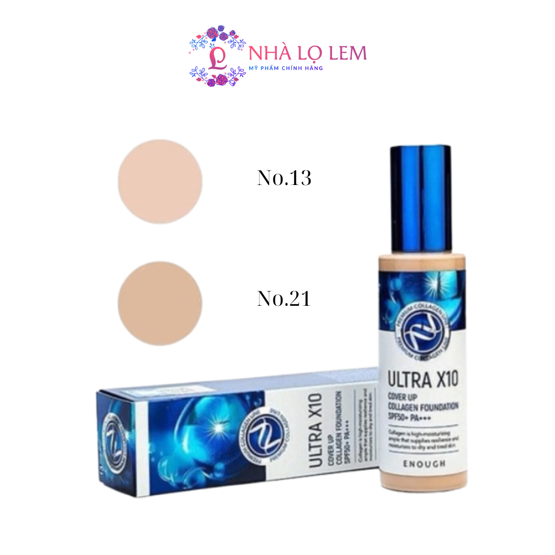 KEM NỀN ENOUGH COLLAGEN ULTRA X10 100ML HÀN QUỐC