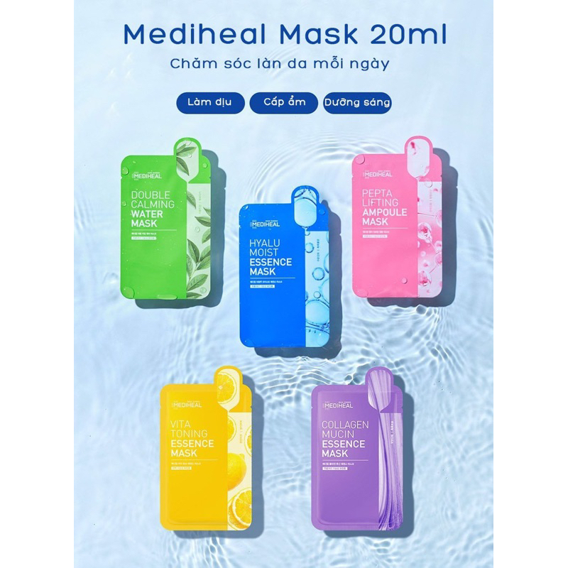 MẶT NẠ MEDIHEAL DẠNG TÚI 15 MIẾNG