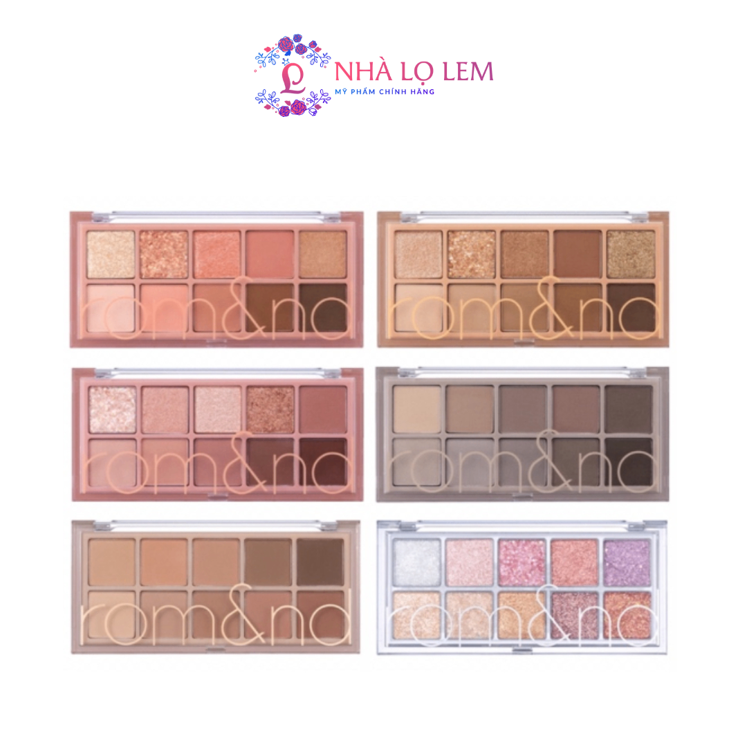 Bảng Phấn Mắt 10 Ô Romand Better Than Eye Palette