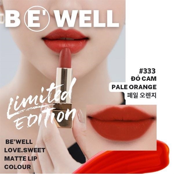 SON BE'WELL - 333 MATTE PALE ORANGE