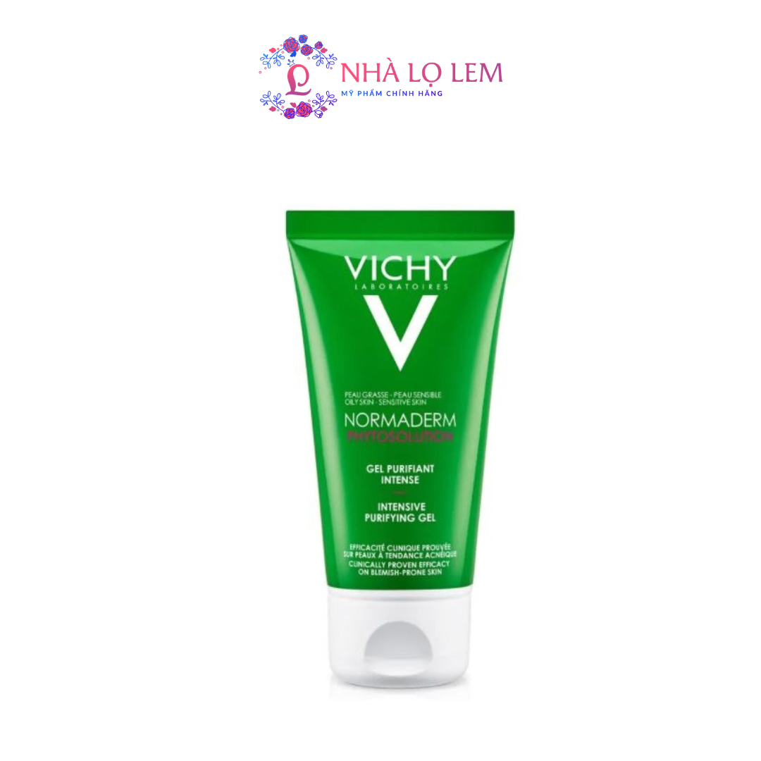 Gel Rửa Mặt Vichy Làm Sạch Chuyên Sâu 50Ml