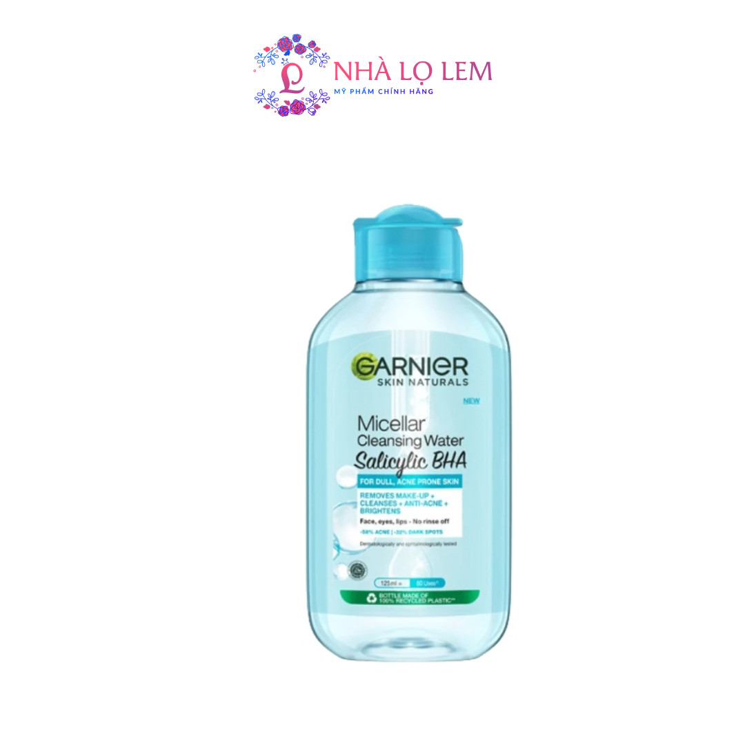 Tẩy trang Garnier BHA mini 125ml