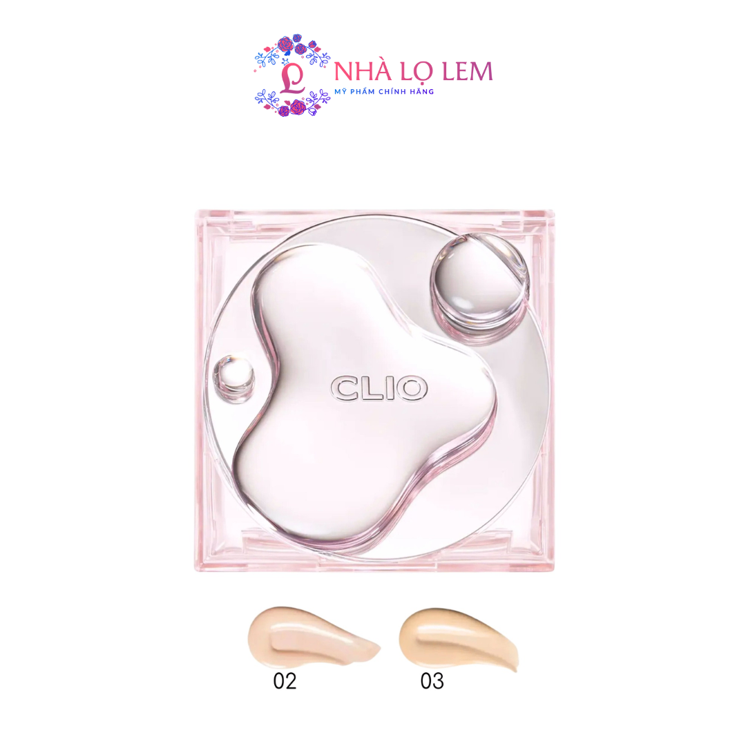 Cushion Clio Kill Cover High Glow Hồng (Bản Vuông)