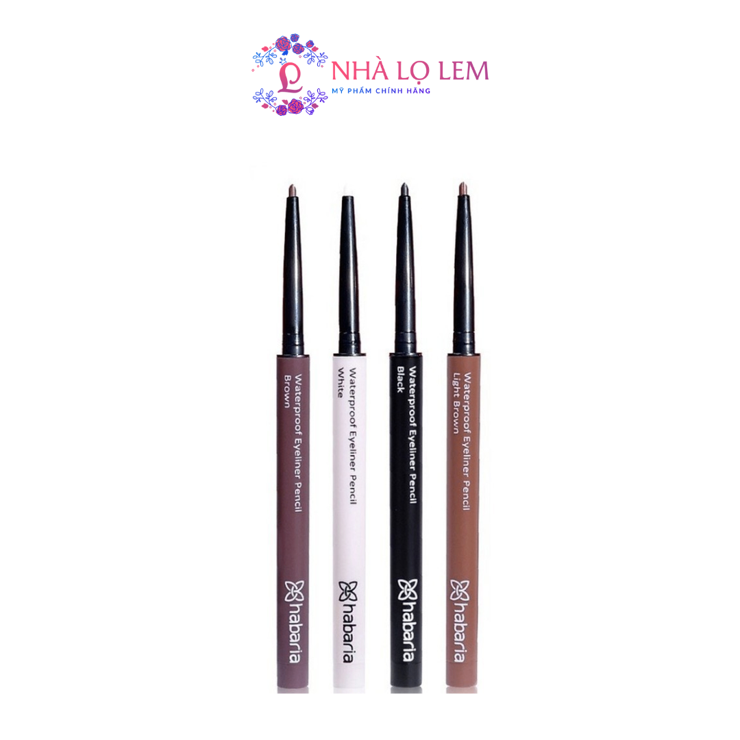 Chì Sáp Kẻ Mắt Habaria Waterproof Eyeliner Pencil