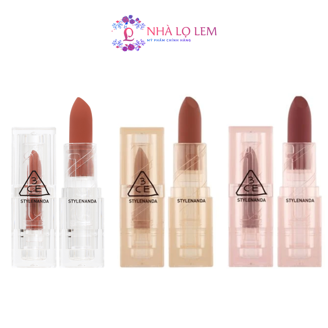 Son 3CE Soft Matte Lipstick Clear Layer Edition