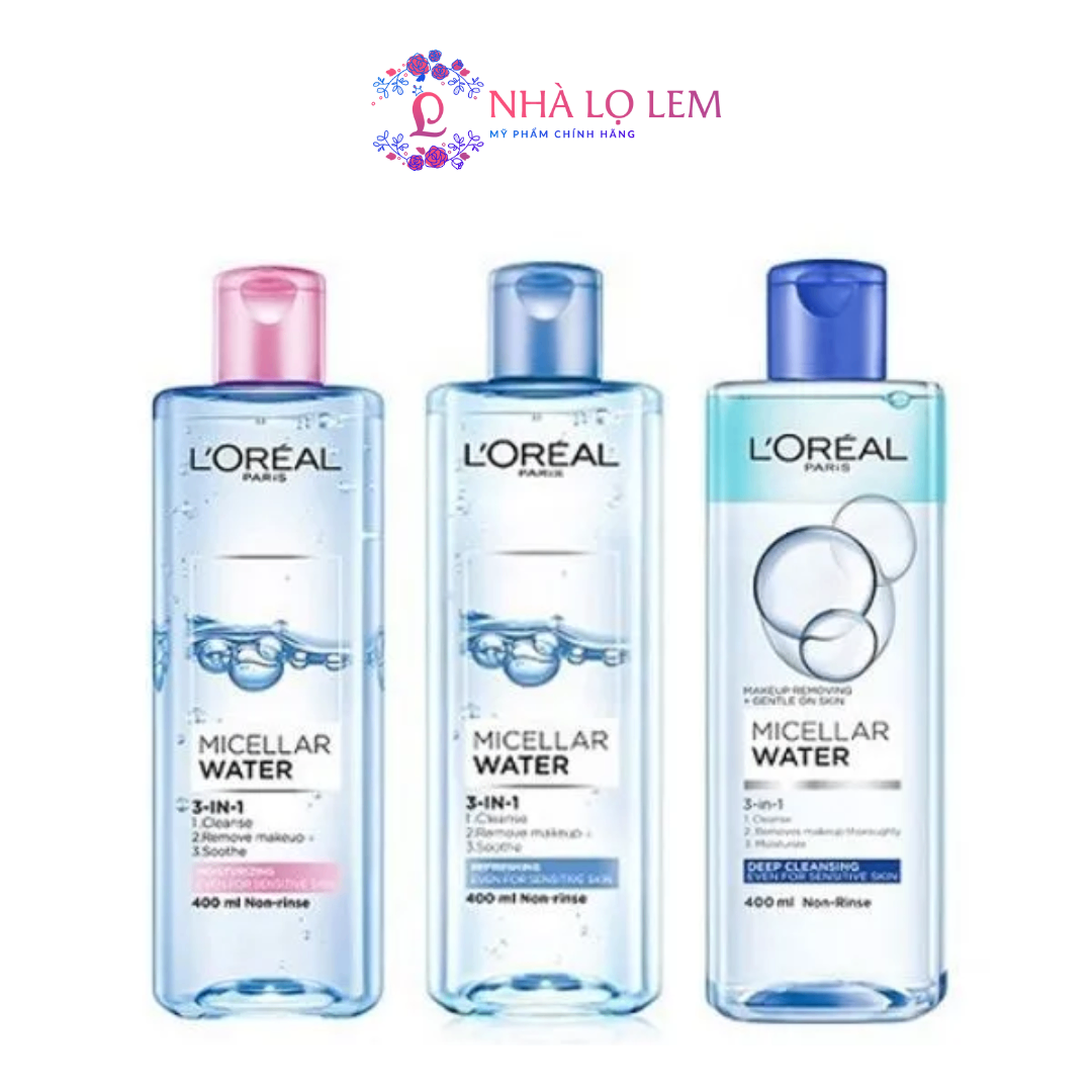 Tẩy Trang Loreal Pháp 400Ml