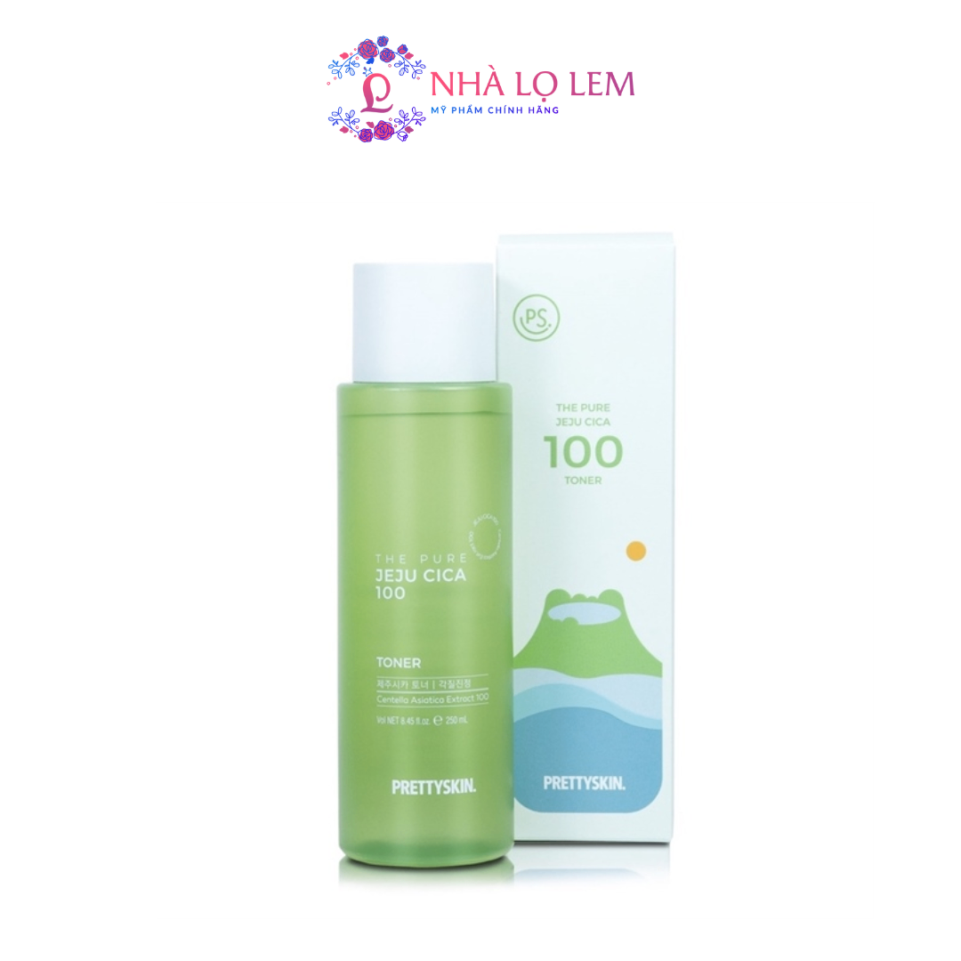 Nước Hoa Hồng Prettyskin - The Pure Jeju Cica 250Ml