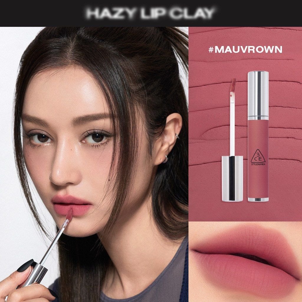 Son Kem Bùn 3Ce Hazy Lip Clay