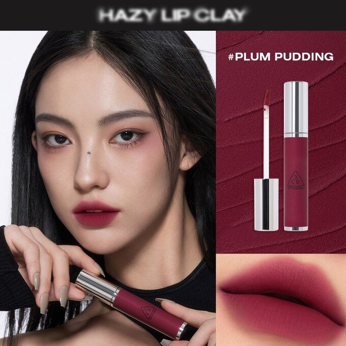 Son Kem Bùn 3Ce Hazy Lip Clay