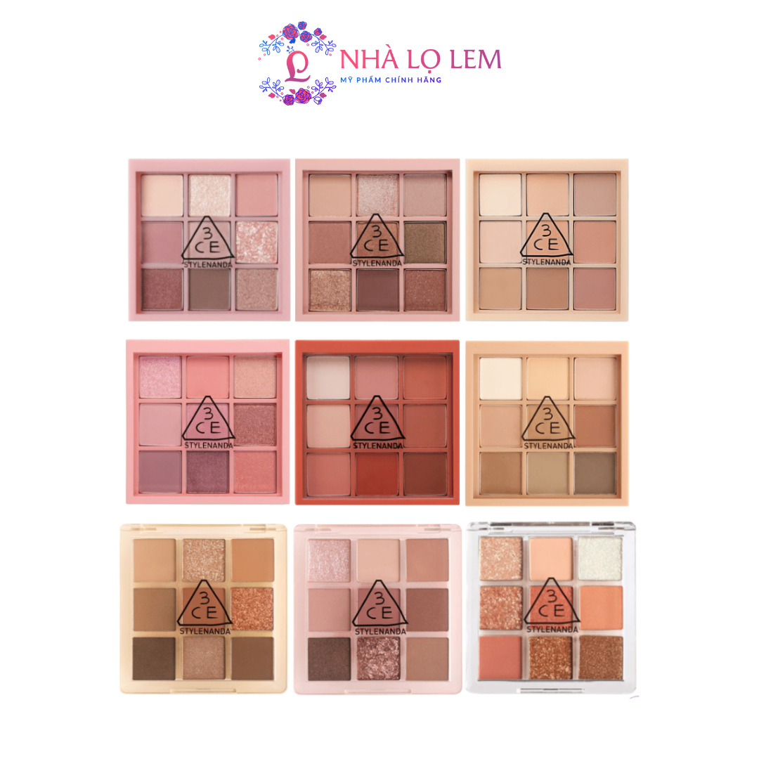 Bảng Phấn Mắt 9 ô 3CE Multi Eye Color Palette