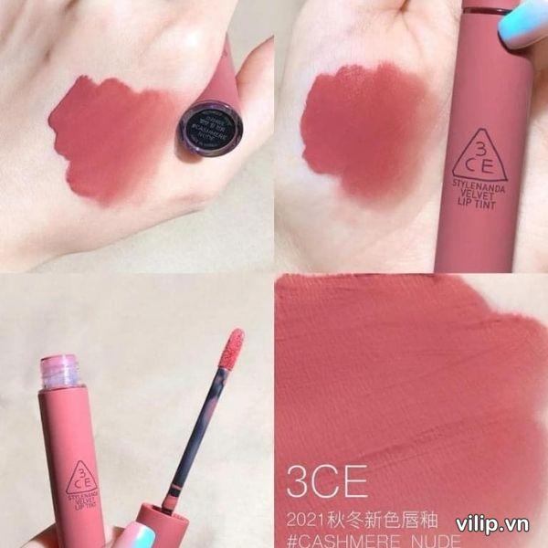 Son Kem Nhung Mịn 3Ce Velvet Lip Tint