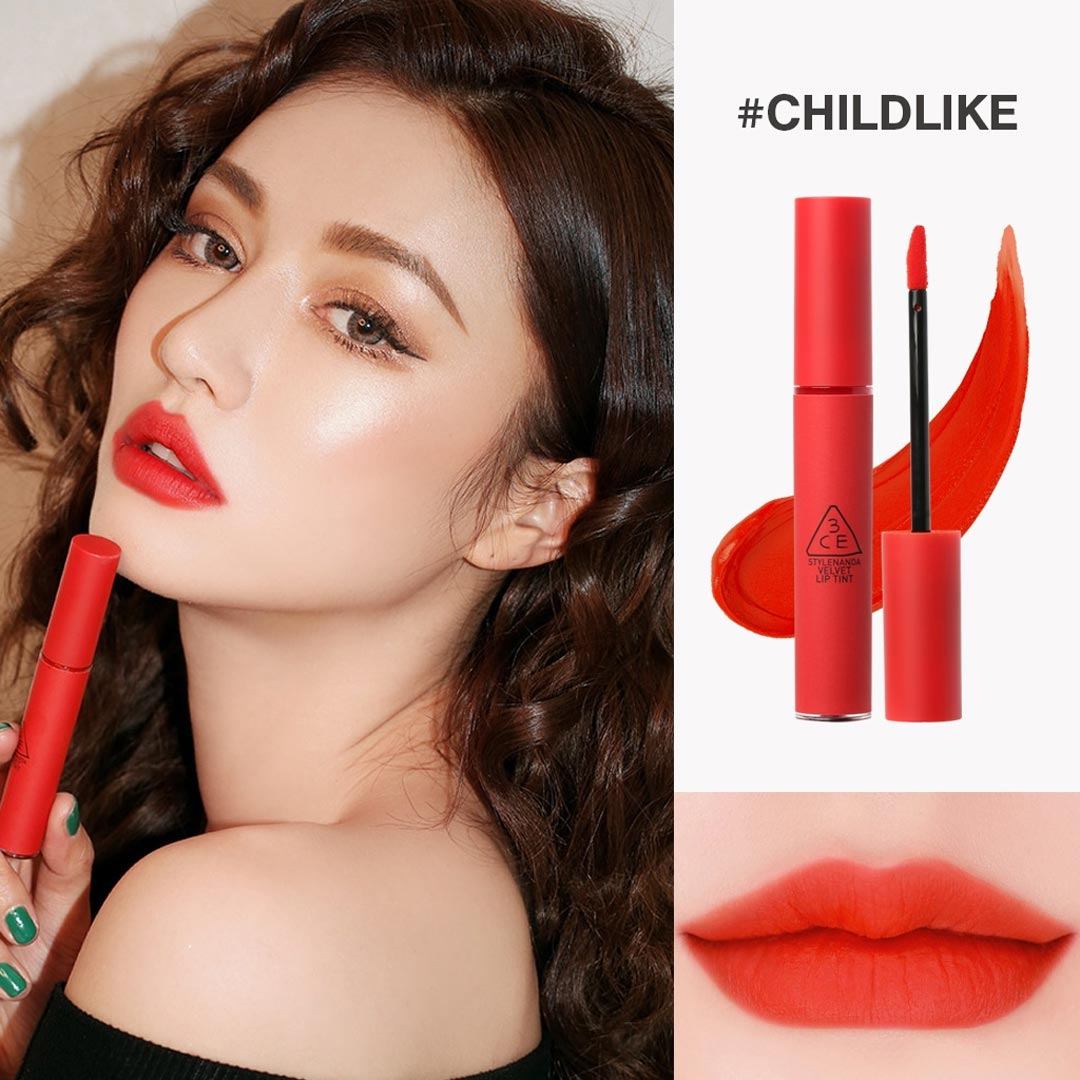 Son Kem Nhung Mịn 3Ce Velvet Lip Tint