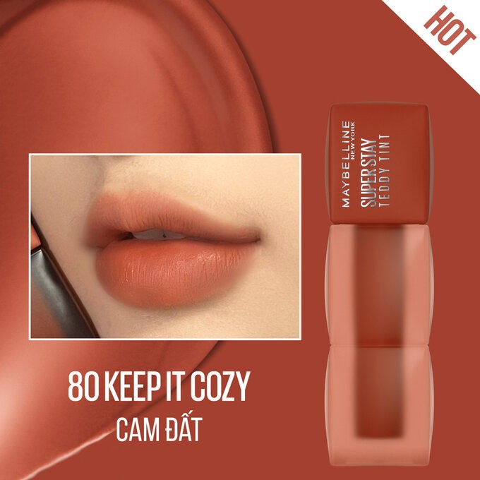 Son Kem Lì Maybelline Teddy Tint