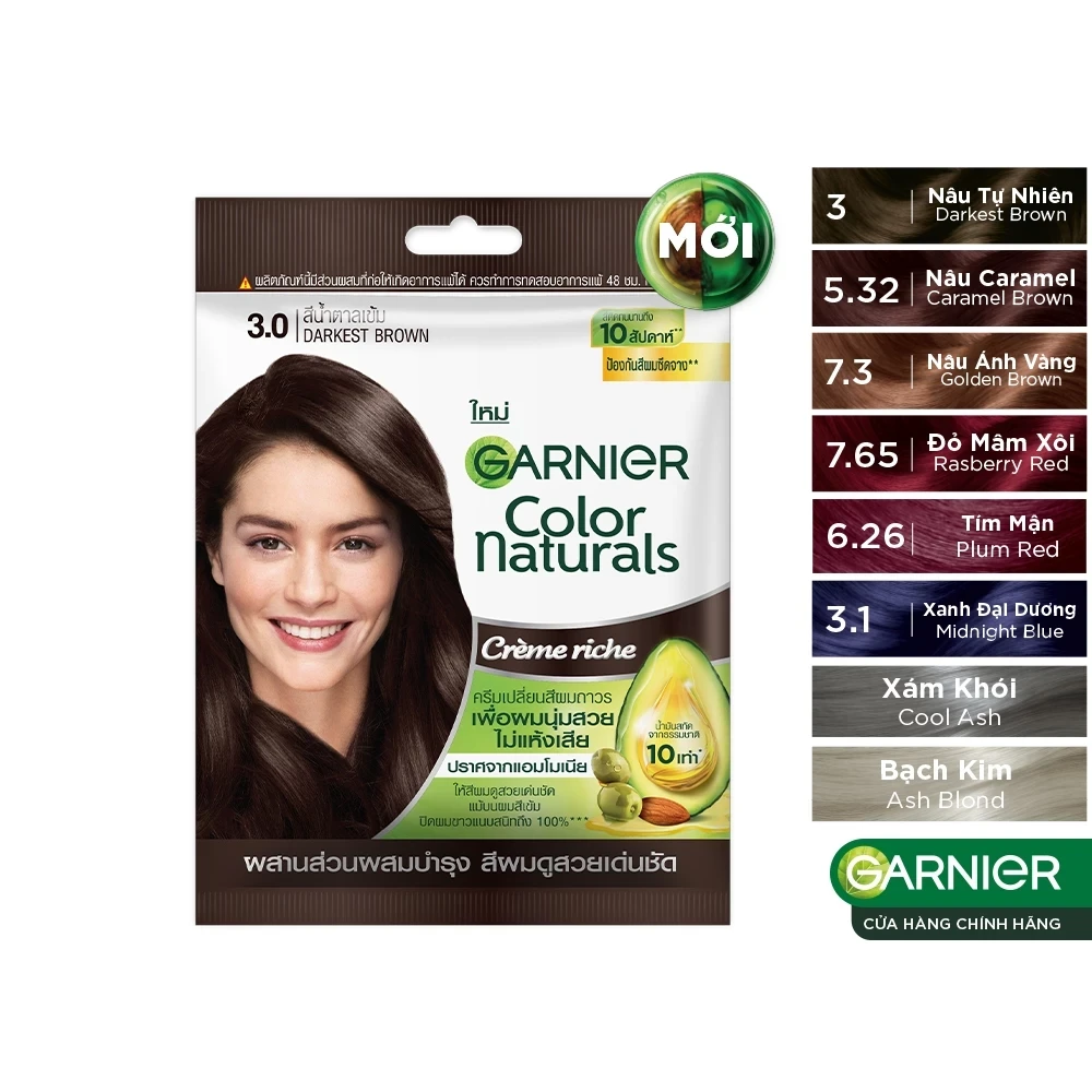 Kem Nhuộm Tóc Garnier Dạng Túi