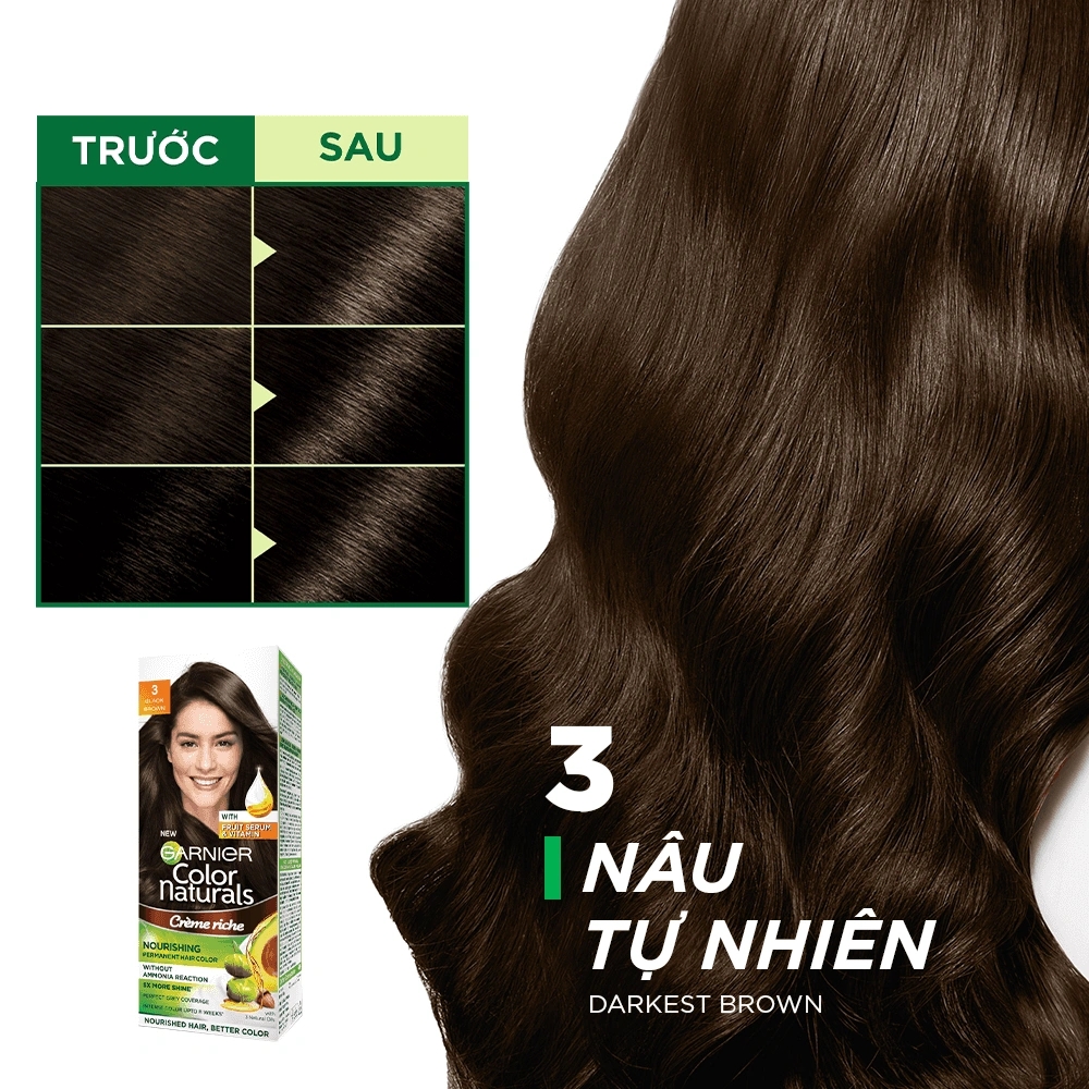 Kem Nhuộm Tóc Garnier Dạng Túi