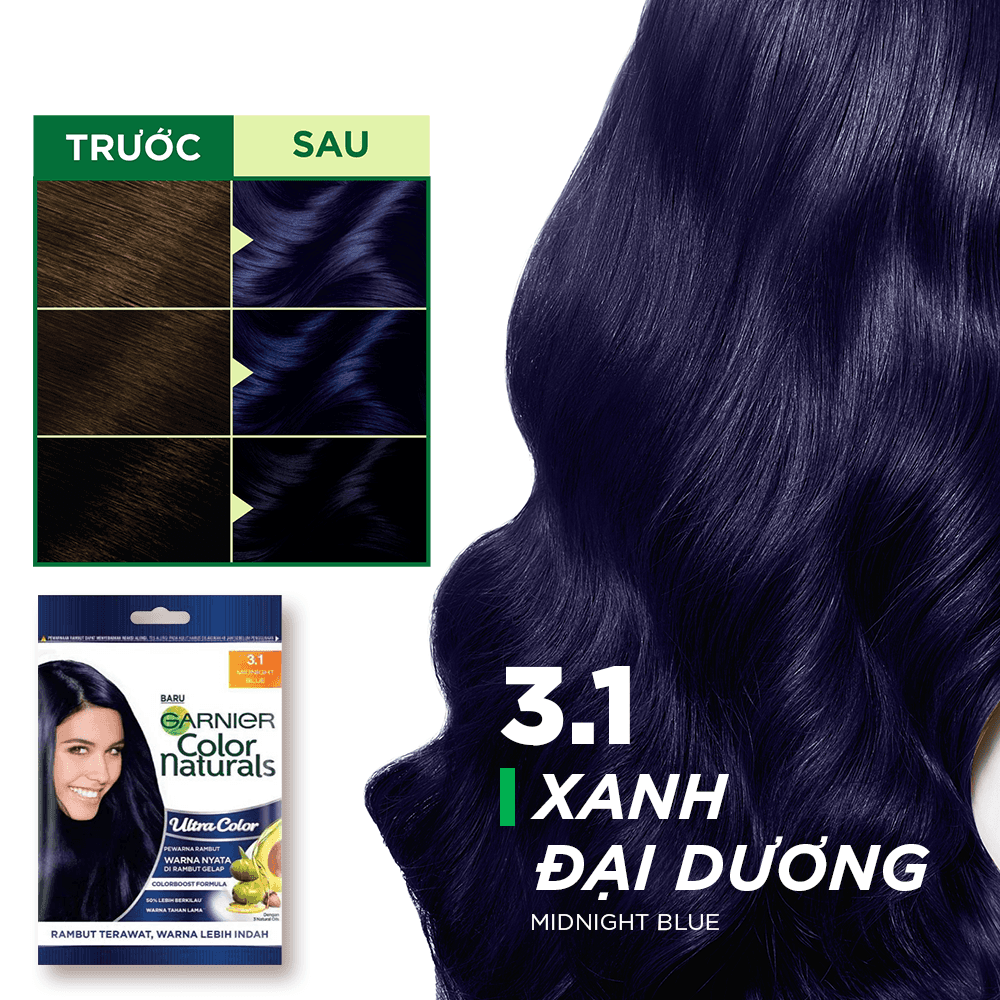 Kem Nhuộm Tóc Garnier Dạng Túi