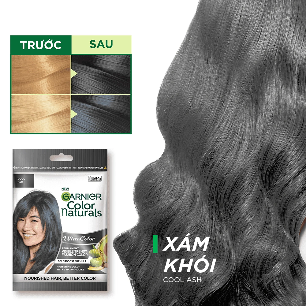 Kem Nhuộm Tóc Garnier Dạng Túi