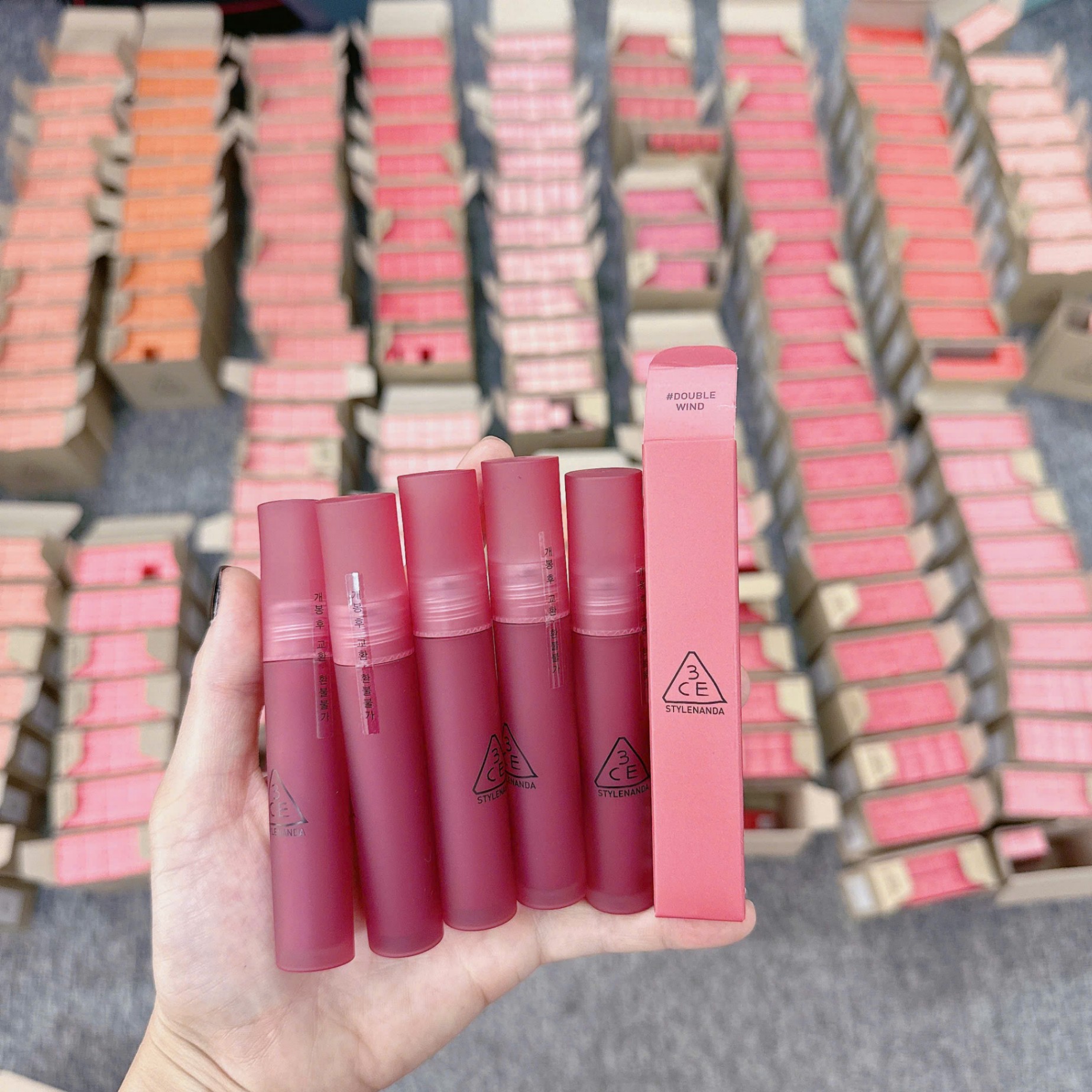 Son Kem Lì 3Ce Blur Water Tint #Double Wind