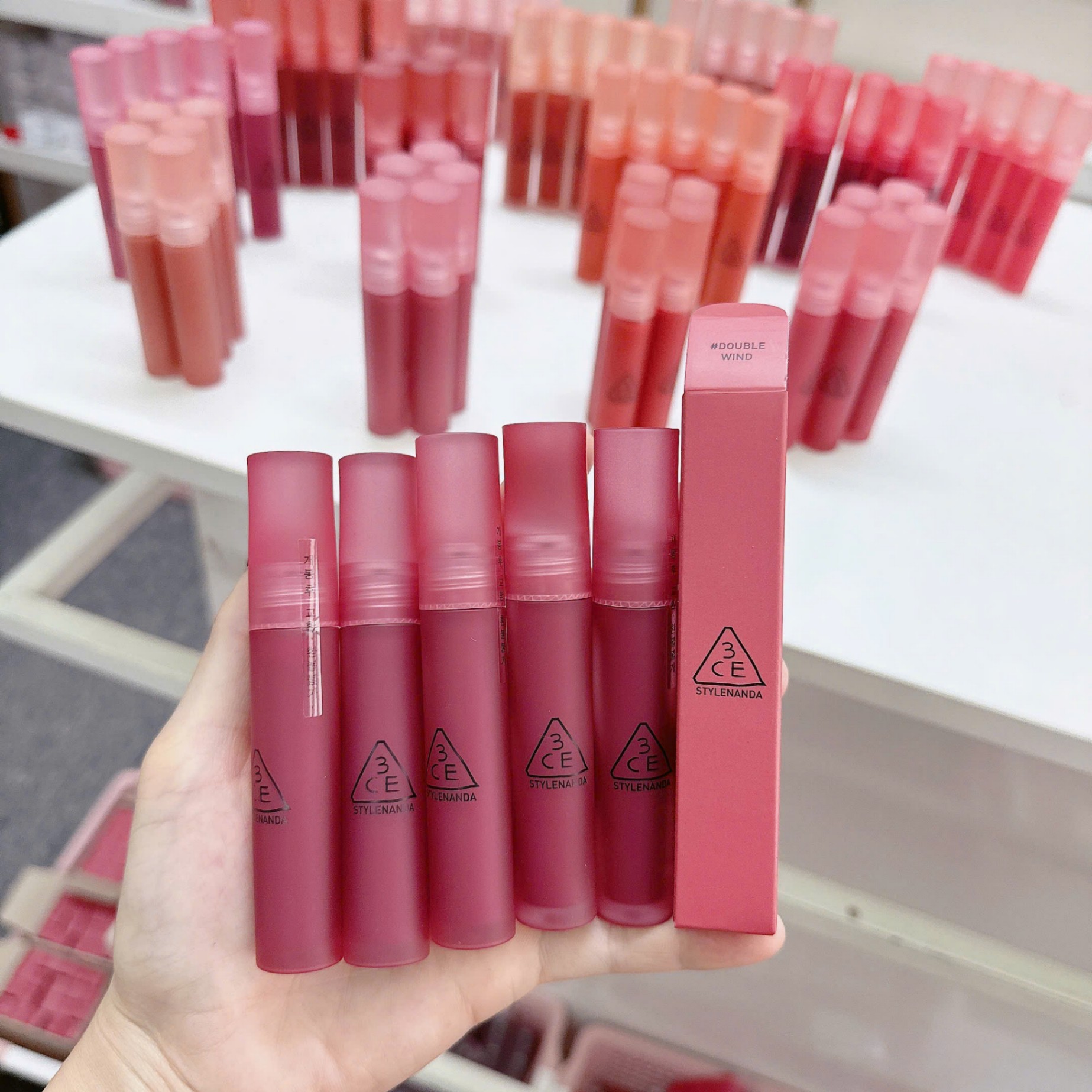 Son Kem Lì 3Ce Blur Water Tint #Double Wind