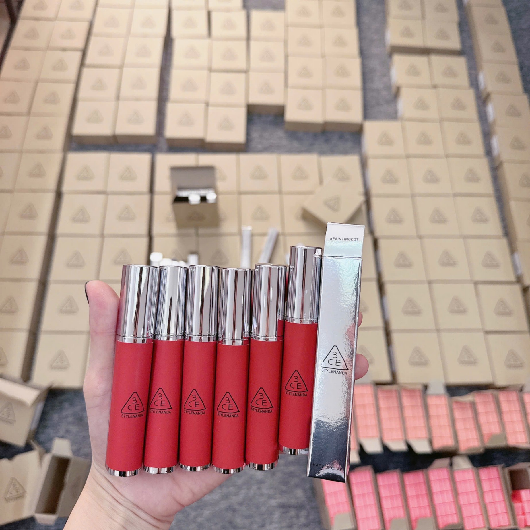 Son Kem Bùn 3Ce Hazy Lip Clay #Paintingcot