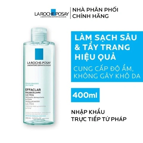 Tẩy Trang La Roche-Posay Xanh Lá 400Ml (Nhập Khẩu)