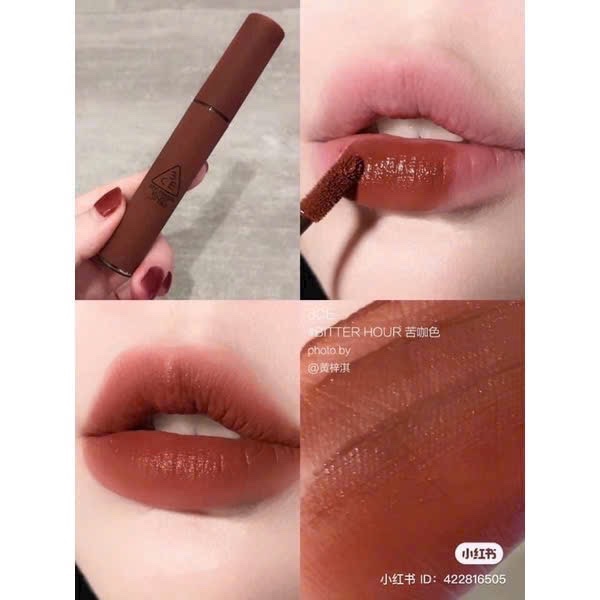 Son Kem Nhung Mịn 3Ce Velvet Lip Tint #Bitter Hour (Nhập khẩu)