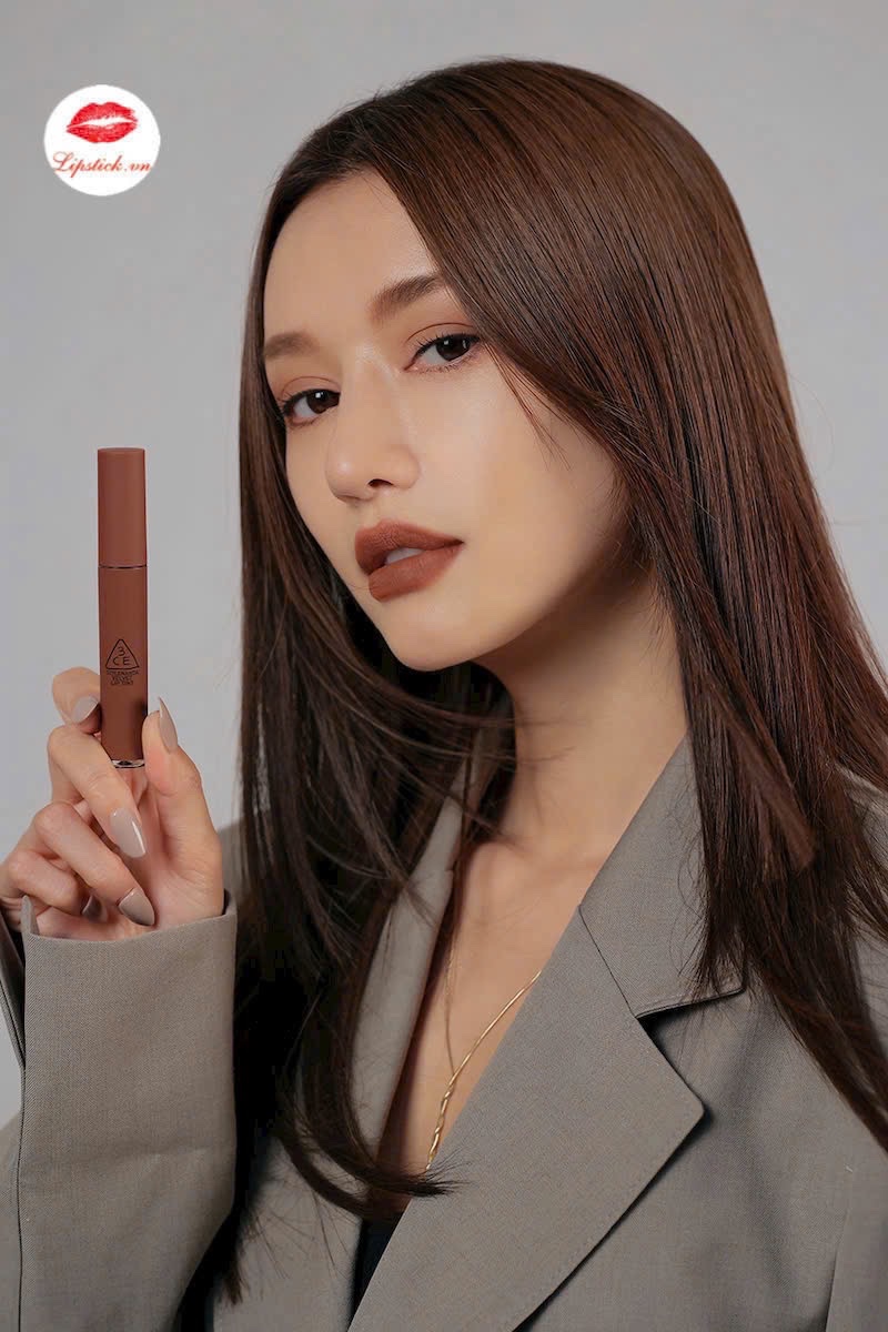 Son Kem Nhung Mịn 3Ce Velvet Lip Tint #Bitter Hour (Nhập khẩu)