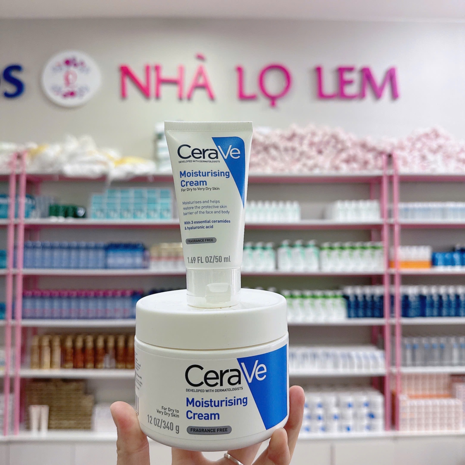 (HÀNG CÔNG TY) KEM DƯỠNG ẨM CERAVE DÀNH CHO DA KHÔ TUÝP 50ML