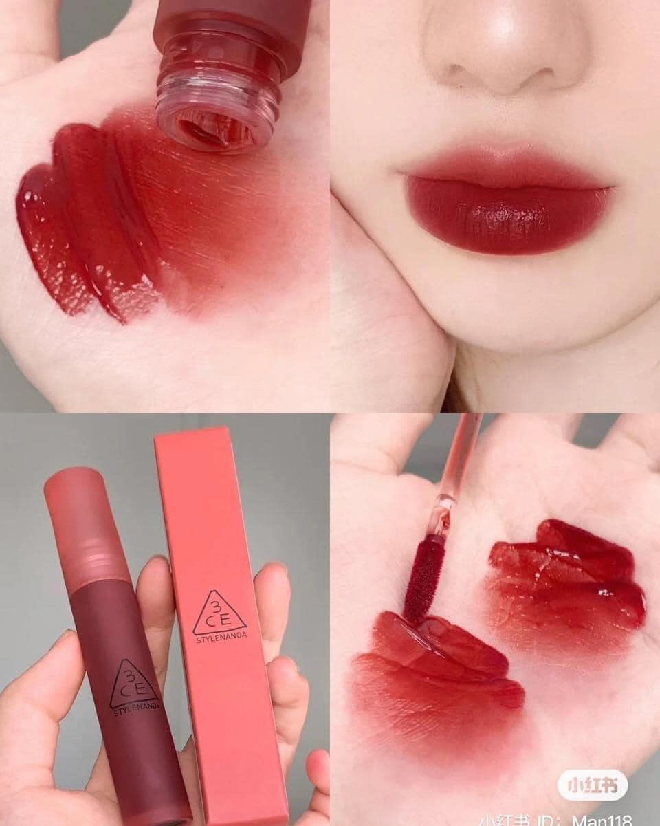 Son Kem Lì 3Ce Blur Water Tint #Sepia