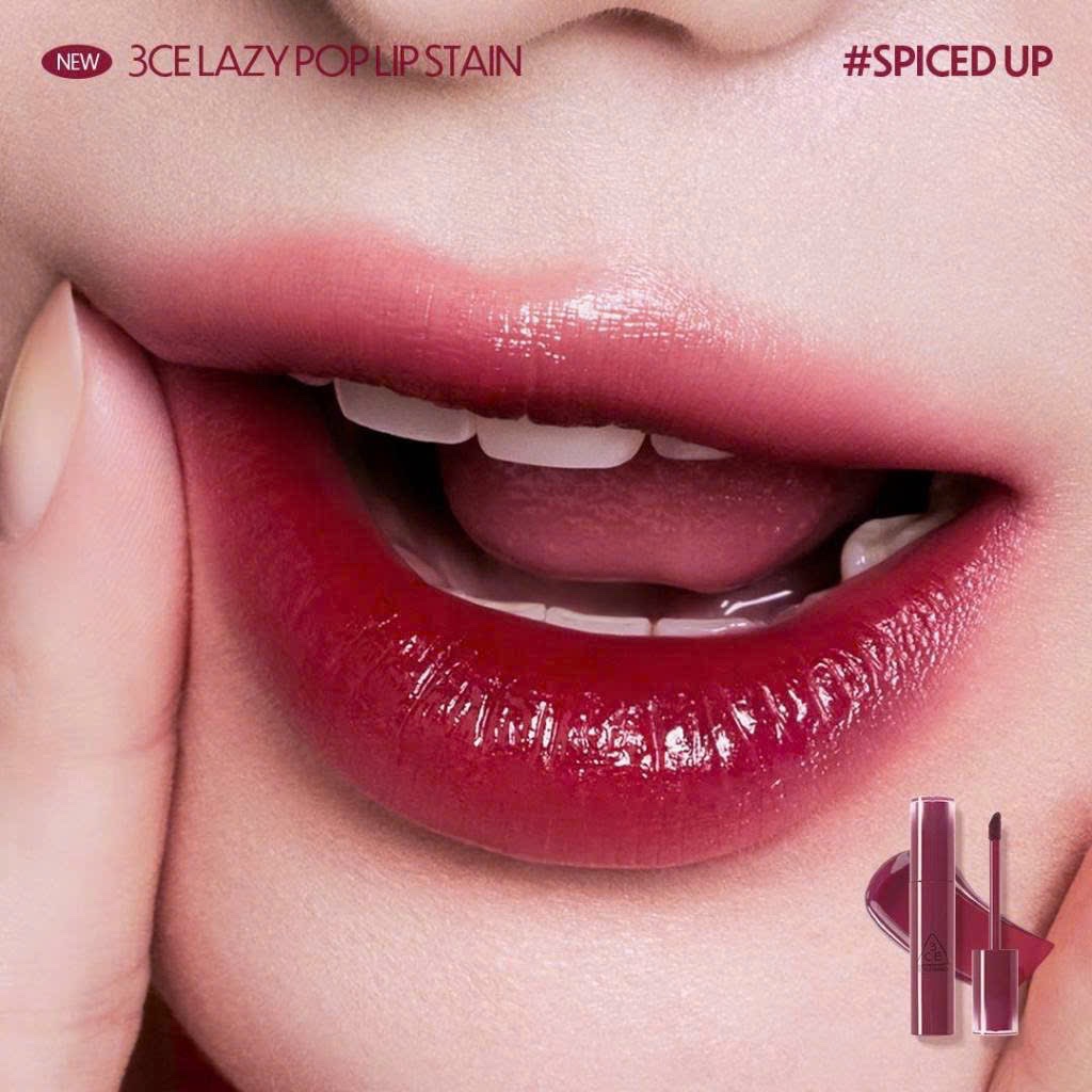 Son Bóng 3Ce Lazy Pop Lip Stain #Spiced Up
