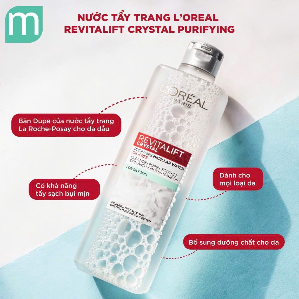 Tẩy Trang Loreal - Xám 400ml