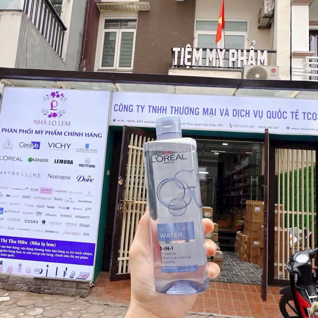 Nước Tẩy Trang Loreal 400Ml - Xanh Nhạt (Da Dầu Nhờn)