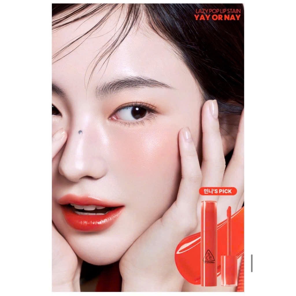 Son Bóng 3Ce Lazy Pop Lip Stain #Yay Or Nay