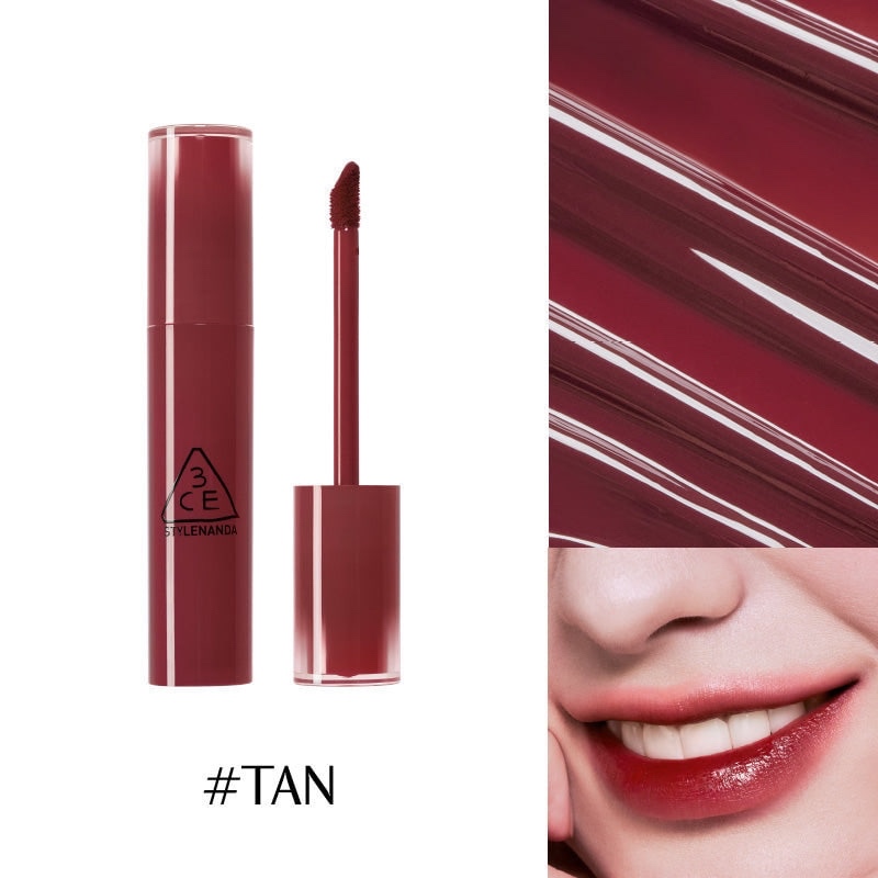 Son Bóng 3Ce Lazy Pop Lip Stain #Tan