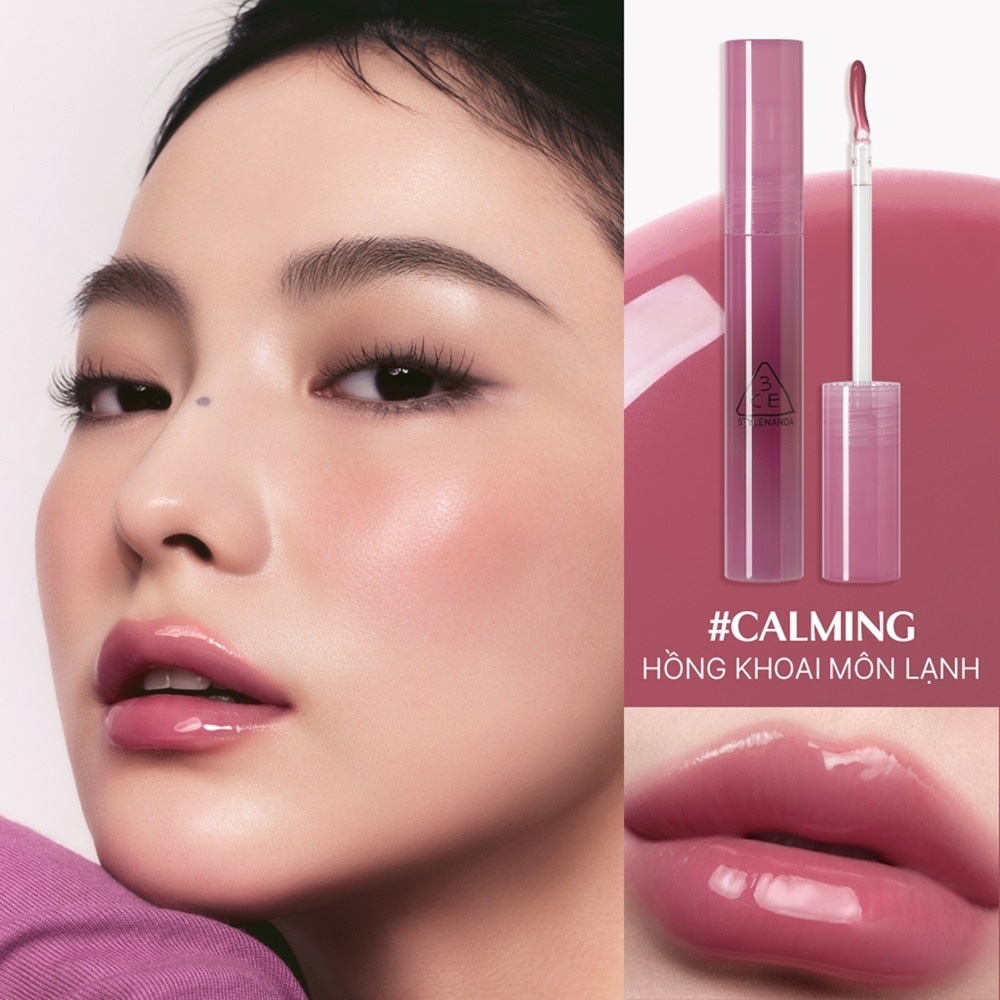 Son Bóng Dạng Gel 3Ce Drop Glow Gel #Calming