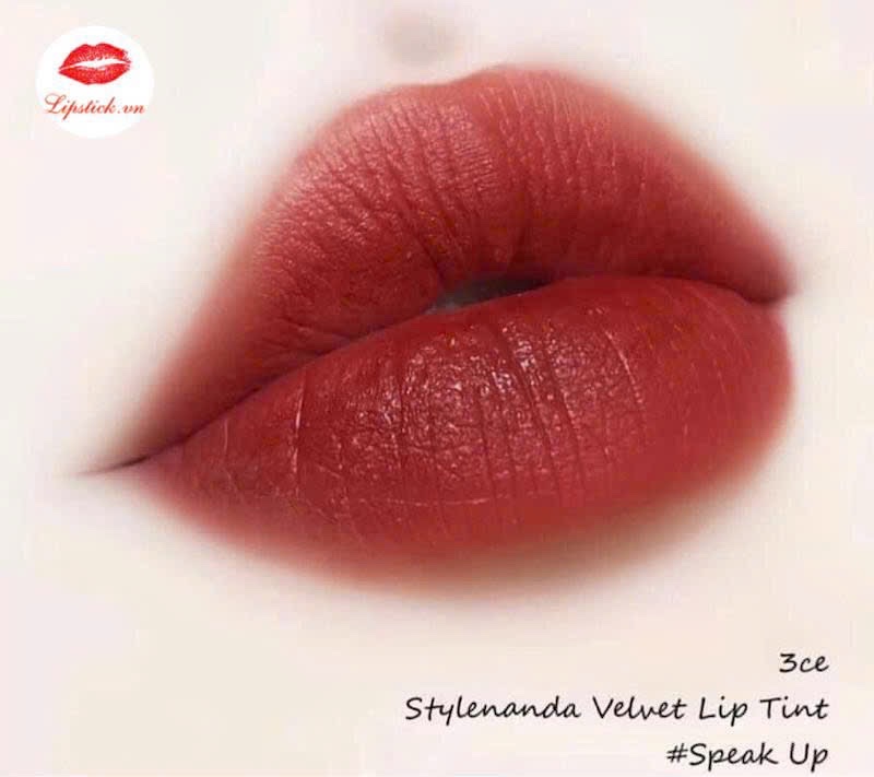 Son Kem Nhung Mịn 3Ce Velvet Lip Tint #Speak Up