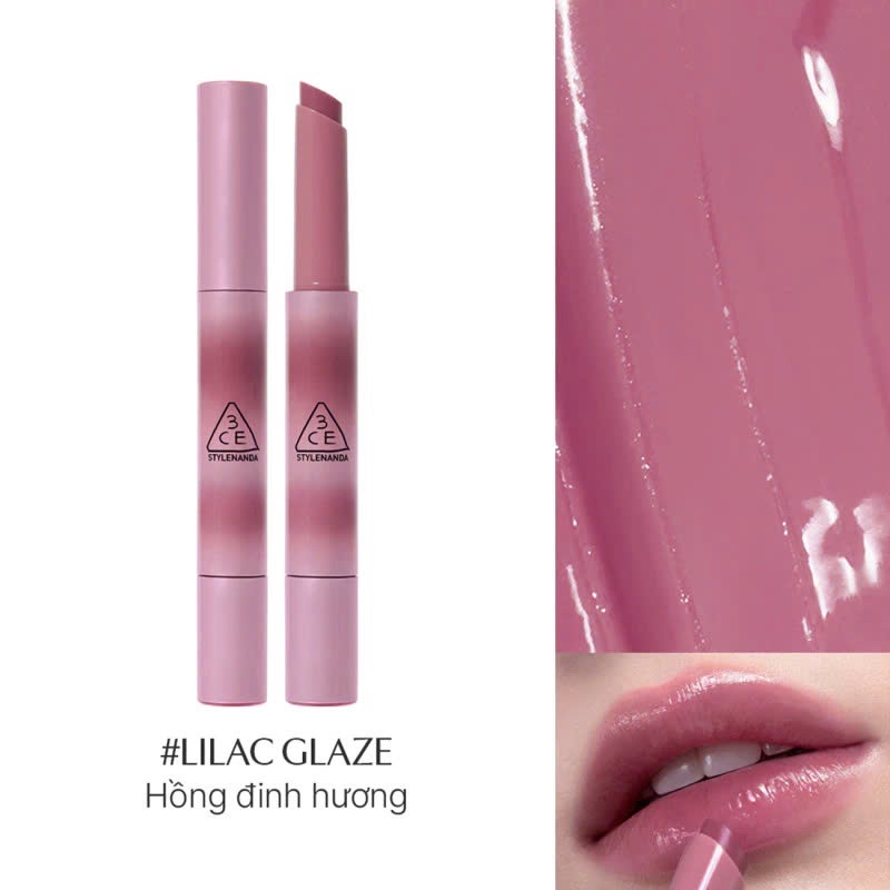 Son Dưỡng Có Màu 3Ce Shine Reflector #Lilac Glaze