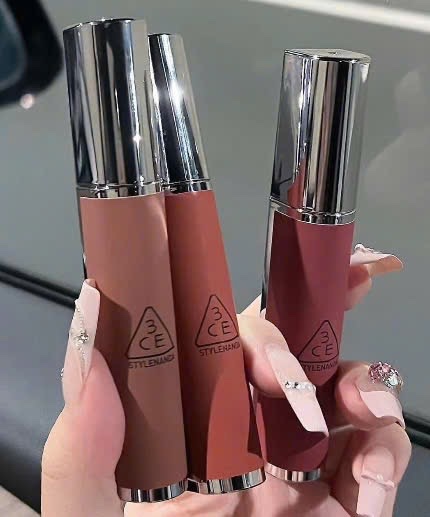 Son Kem Bùn 3Ce Hazy Lip Clay #Mauvrown