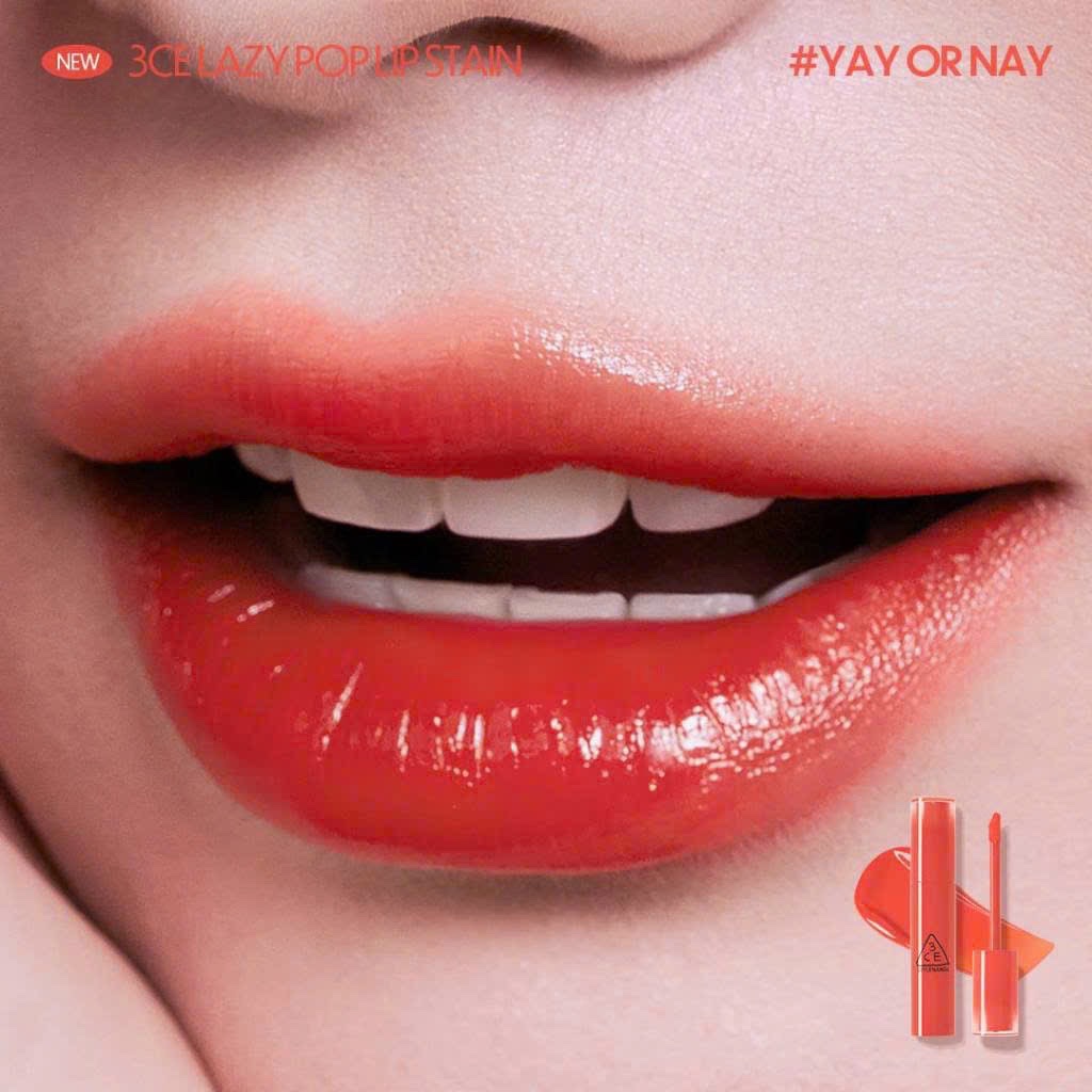Son Bóng 3Ce Lazy Pop Lip Stain #Yay Or Nay