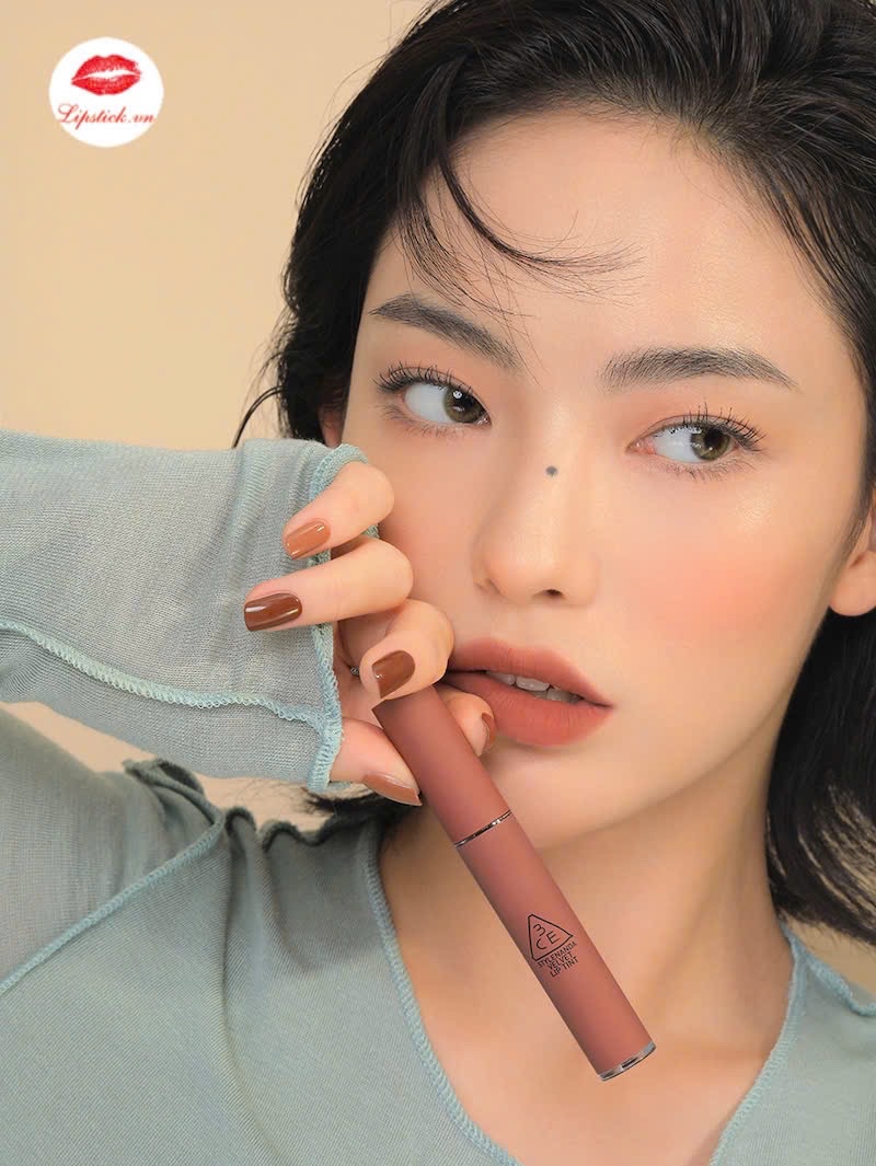Son Kem Nhung Mịn 3Ce Velvet Lip Tint #Walk N Talk