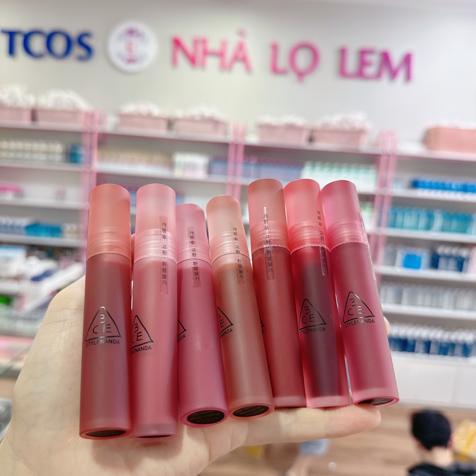 Son Kem Lì 3Ce Blur Water Tint #Sepia