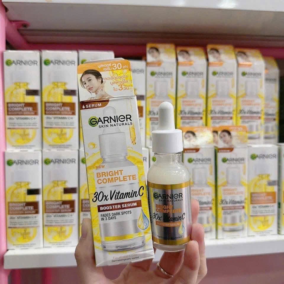 Serum Garnier Bright Complete 30x Vitamin C Booster 30ml
