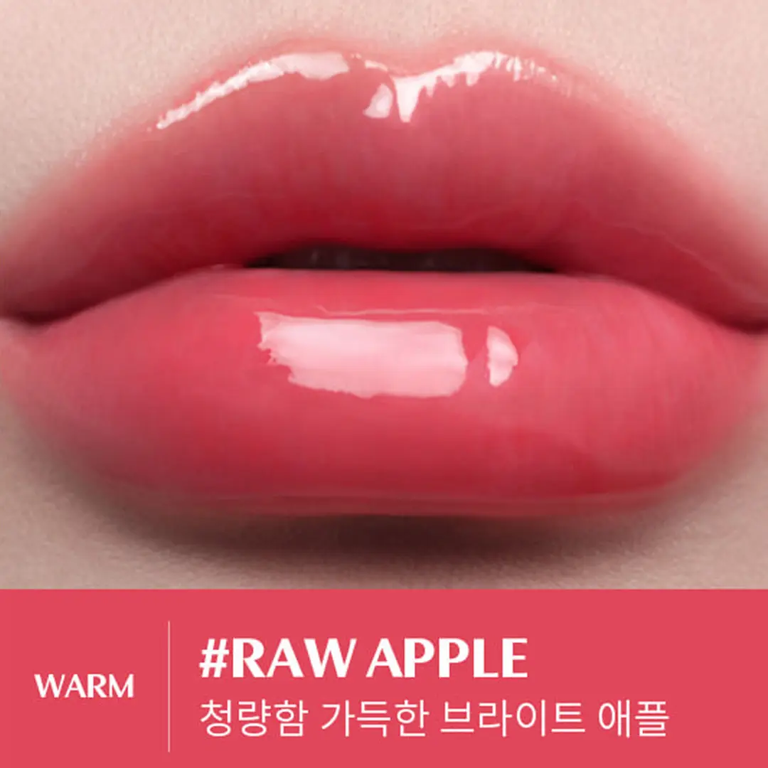 Son Bóng Dạng Gel 3Ce Drop Glow Gel #Raw Apple