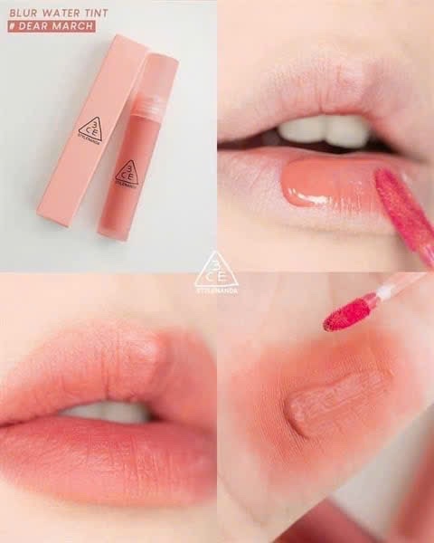 Son Kem Lì 3Ce Blur Water Tint #Dear March