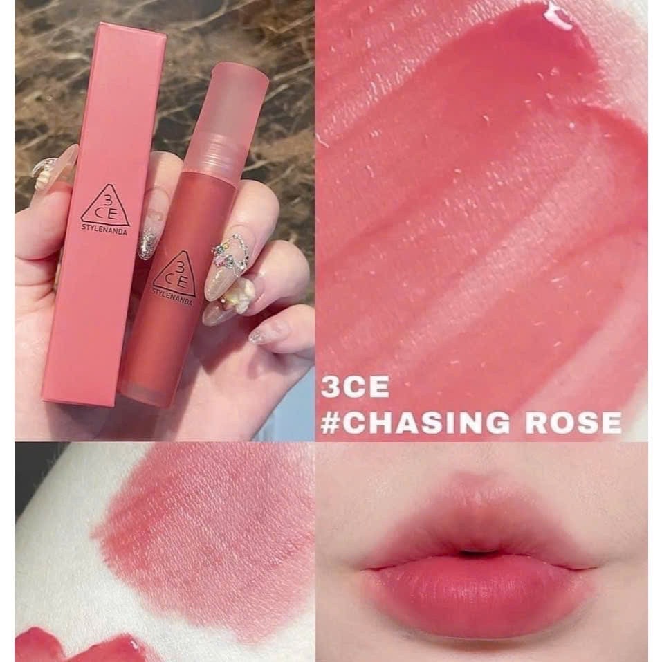 Son Kem Lì 3Ce Blur Water Tint #Chasing Rose