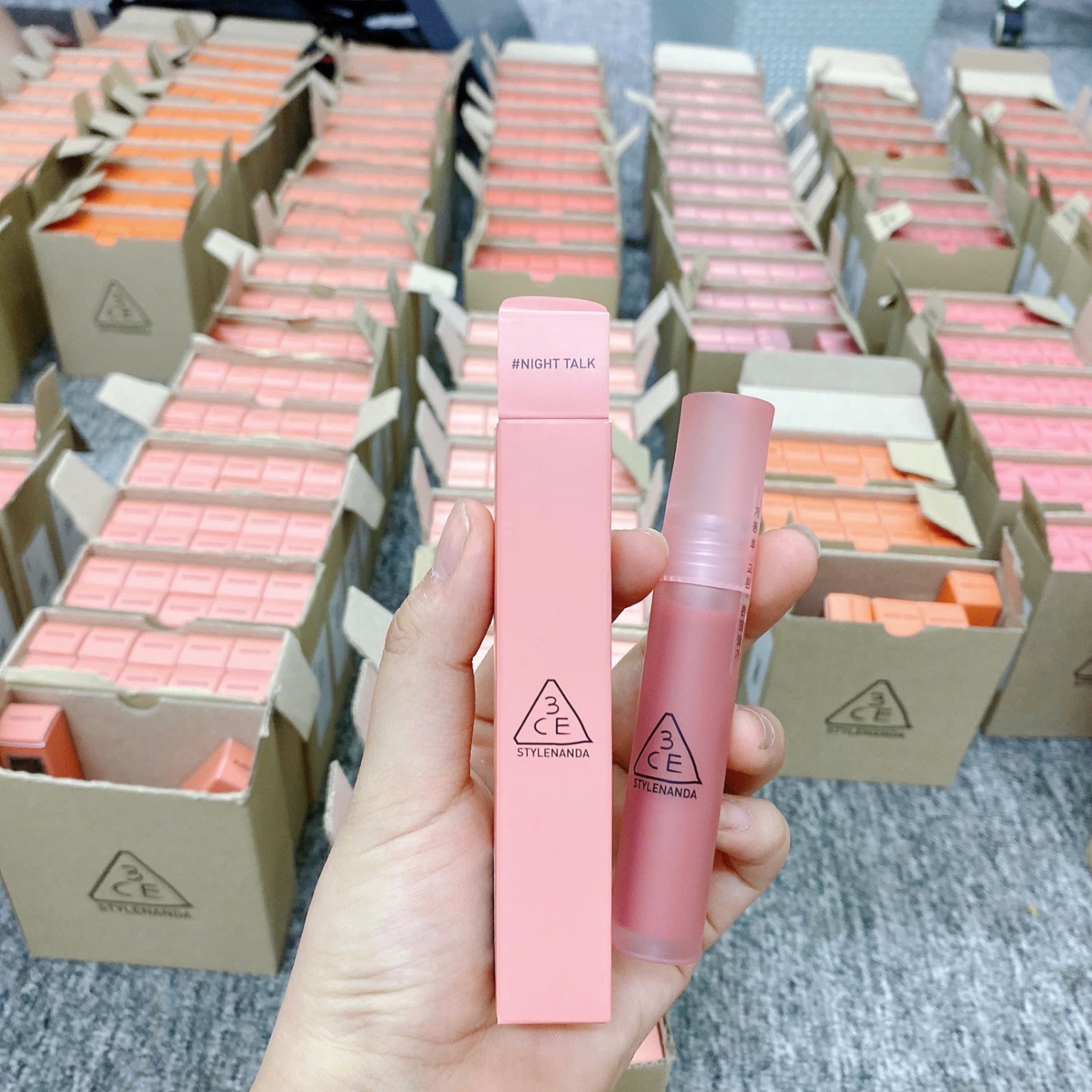 Son Kem Lì 3Ce Blur Water Tint #Night Talk