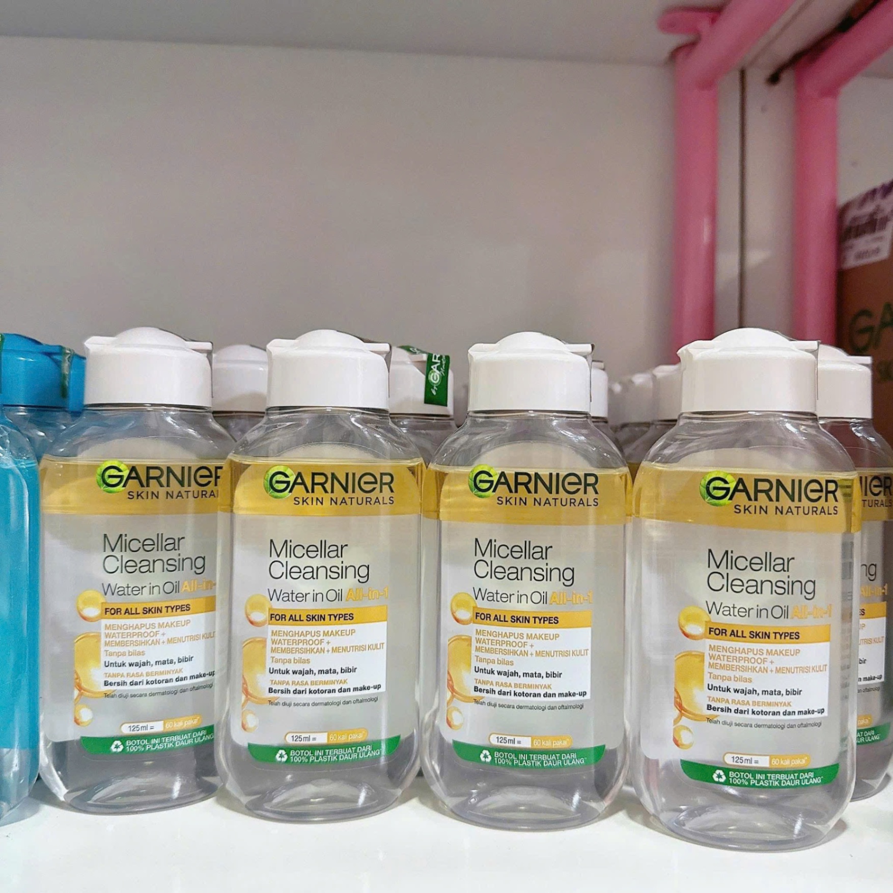 Tẩy Trang Garnier Vàng Dầu 125Ml