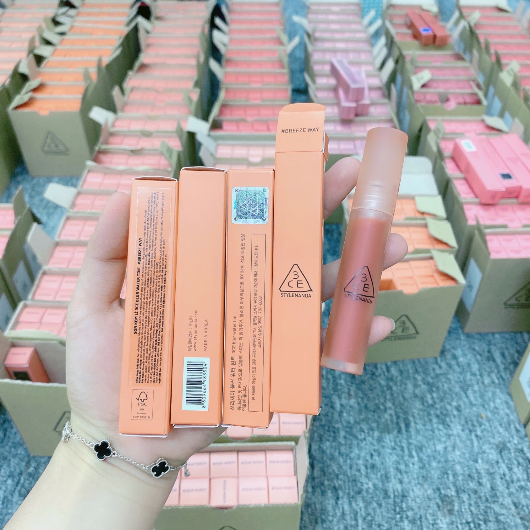 Son Kem Lì 3Ce Blur Water Tint #Breeze Way